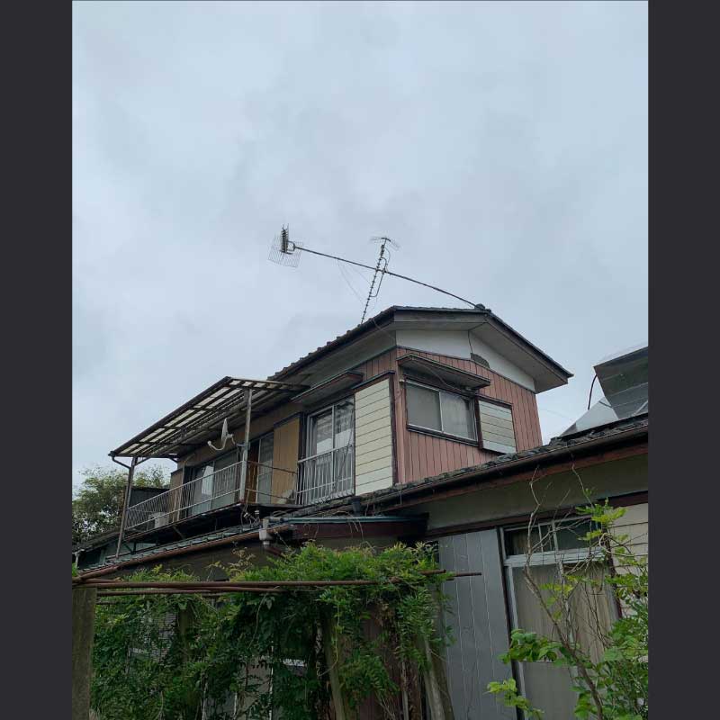 地デジアンテナ工事　2021.09.17