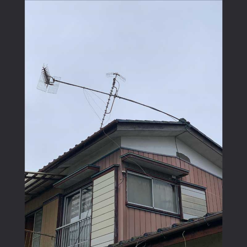 地デジアンテナ工事　2021.09.17