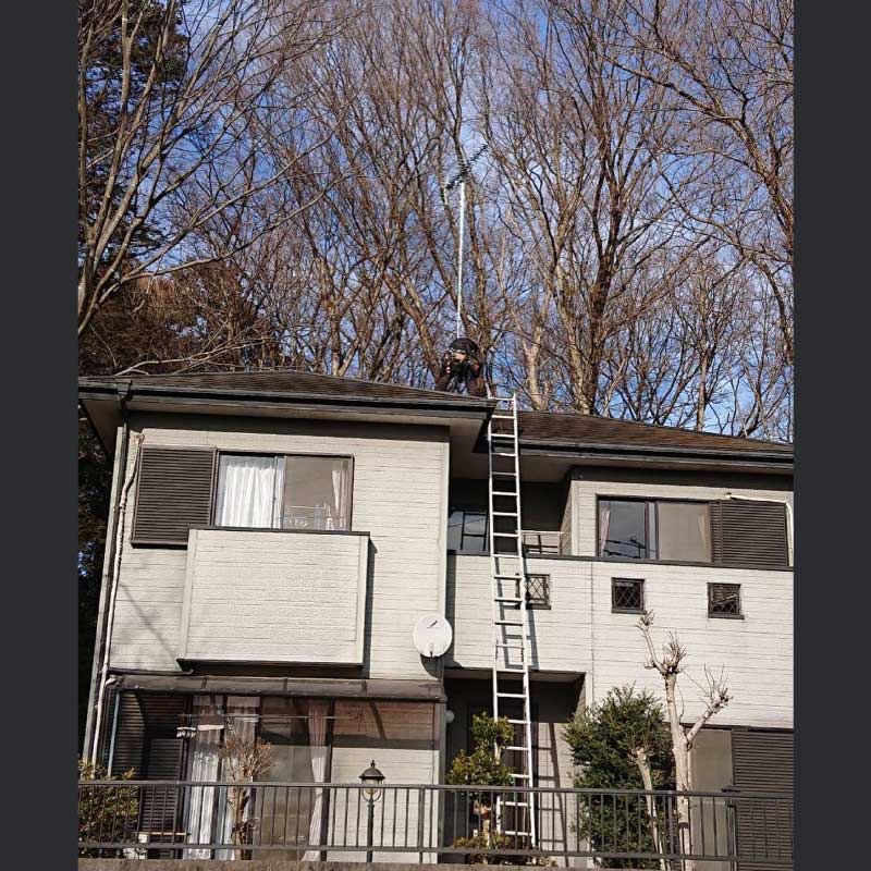 アンテナ設置工事の事例09 2022.02.28