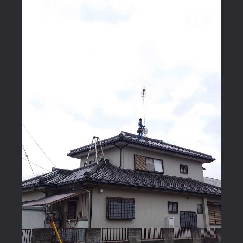 アンテナ工事の事例 2022.12.23