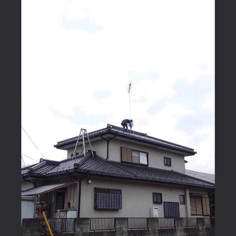 アンテナ工事の事例 2022.12.23