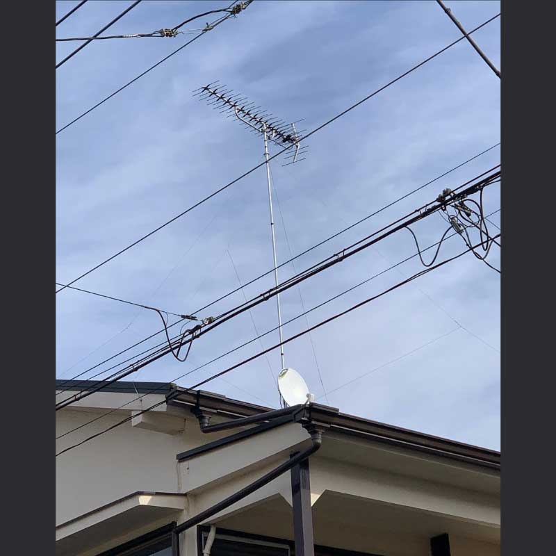 アンテナ設置工事06　2022.02.02
