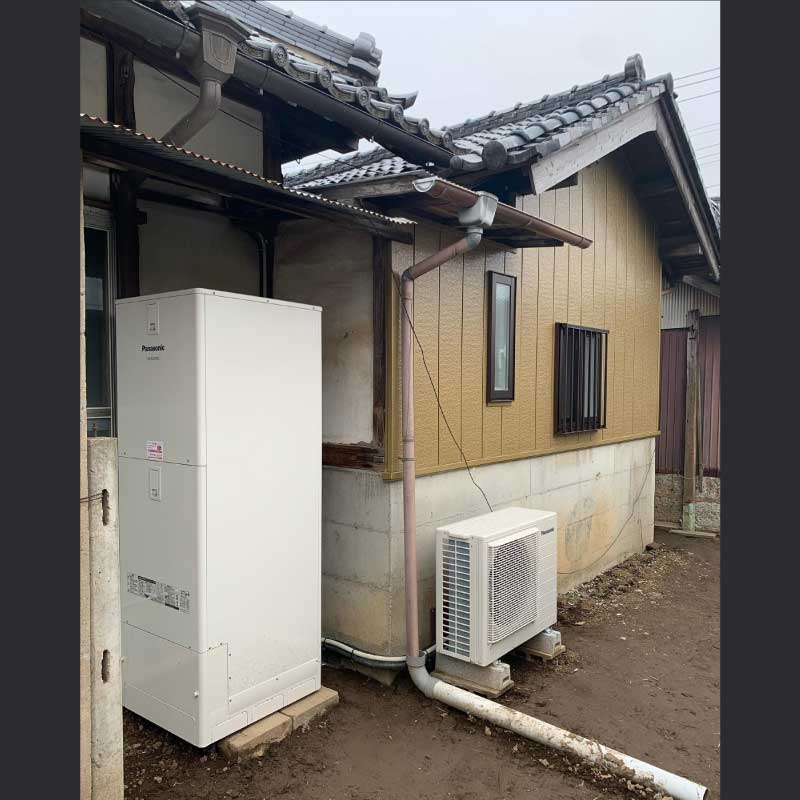 浴室・脱衣場リフォーム工事&給湯器交換工事の事例04 2022.04.11