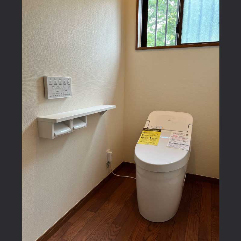 トイレリフォーム工事の事例の事例 2022.09.20