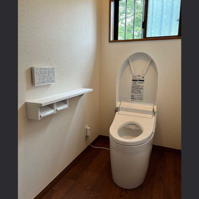 トイレリフォーム工事の事例 2022.09.20