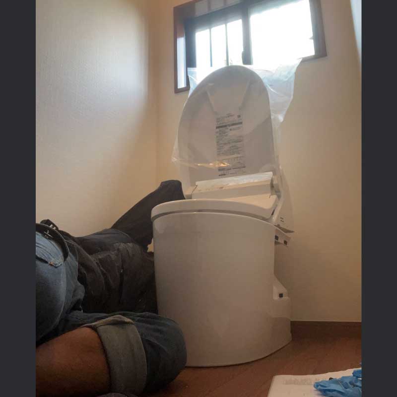 トイレリフォーム工事の事例 2022.09.20