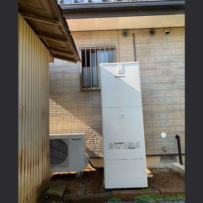 エコキュート交換工事の事例02 2022.02.24