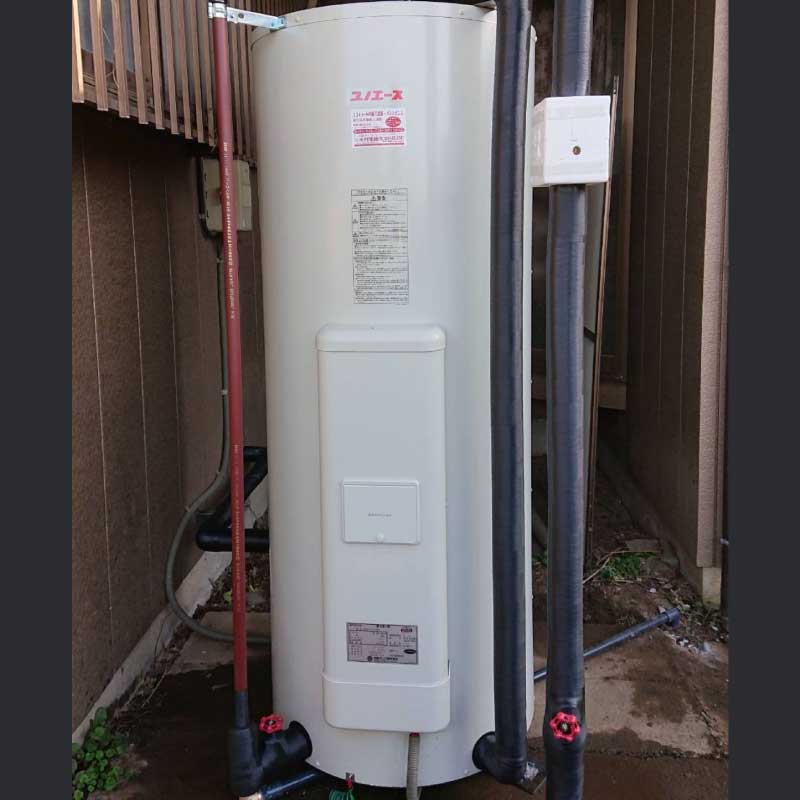 電気温水器交換工事の事例01　2022.02.26
