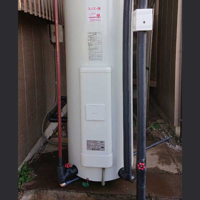 電気温水器交換工事の事例08　2022.02.26