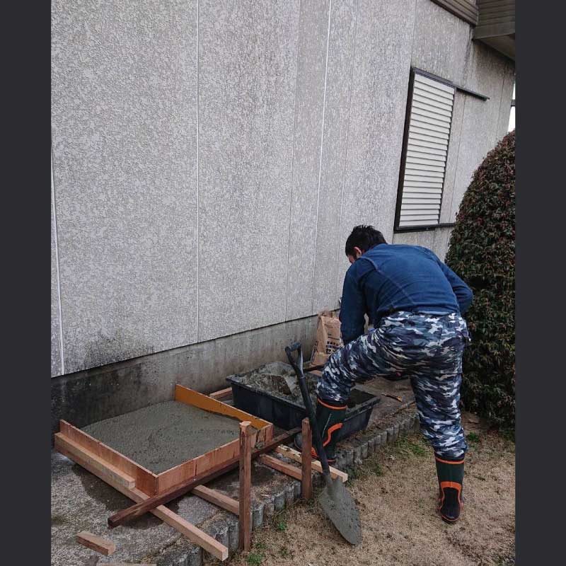 エコキュート関連工事&浴室暖房換気扇の事例 2022.03.08