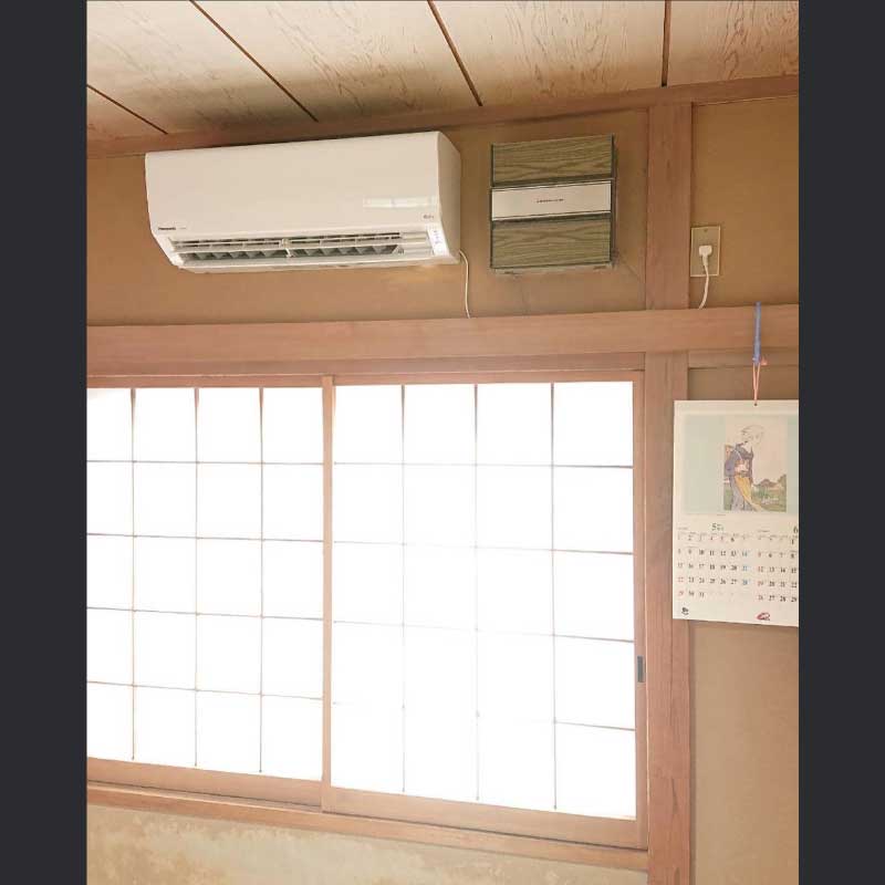 エアコン新設工事の事例 2022.05.30