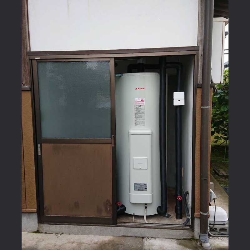 電気温水器交換工事の事例 2022.06.03
