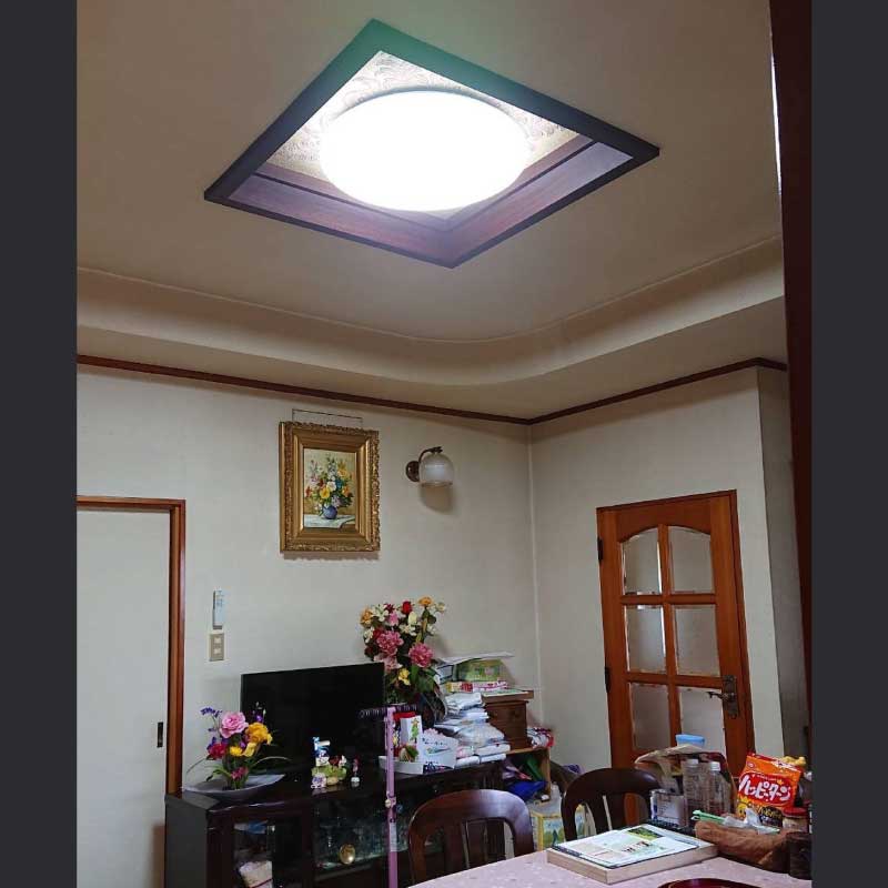 LED照明器具取付工事の事例 2022.06.03