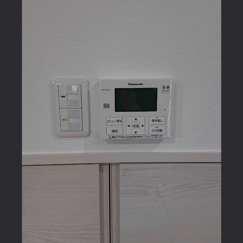 エコキュート新設工事の事例　2022.06.18