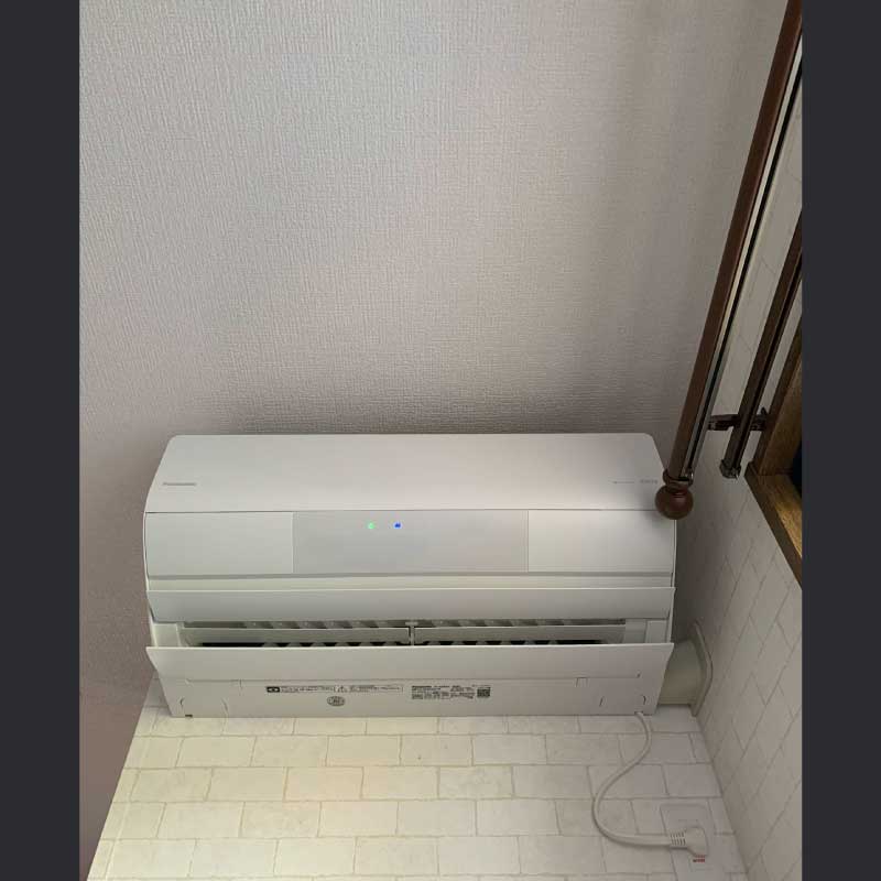 エアコン交換工事の事例　2022.09.14