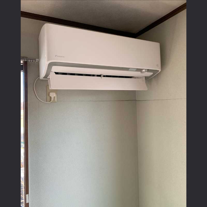 エアコン取付工事05　2022.01.24
