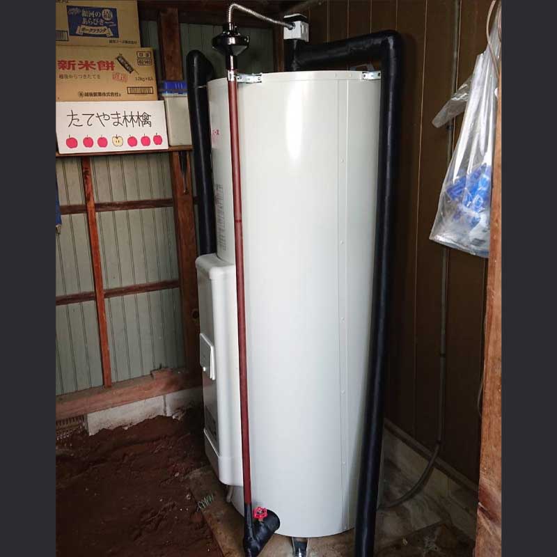電気温水器交換工事01　2021.09.29