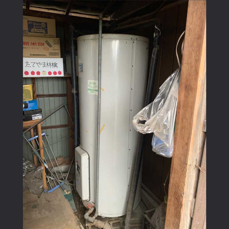 電気温水器交換工事02　2021.09.29