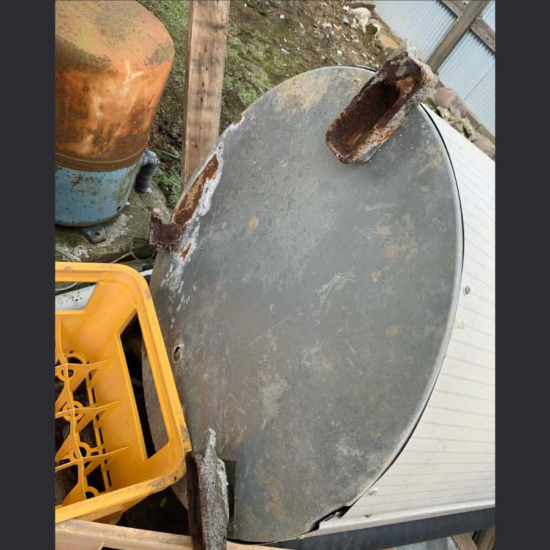 電気温水器交換・基礎打ち直し工事03　2021.10.06