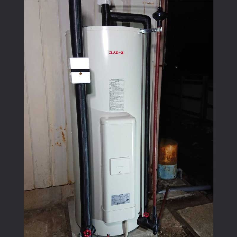 電気温水器設置工事02　2021.10.11