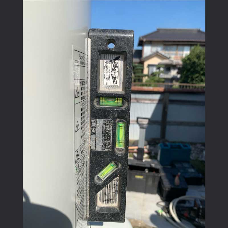 電気温水器設置工事04　2021.10.11