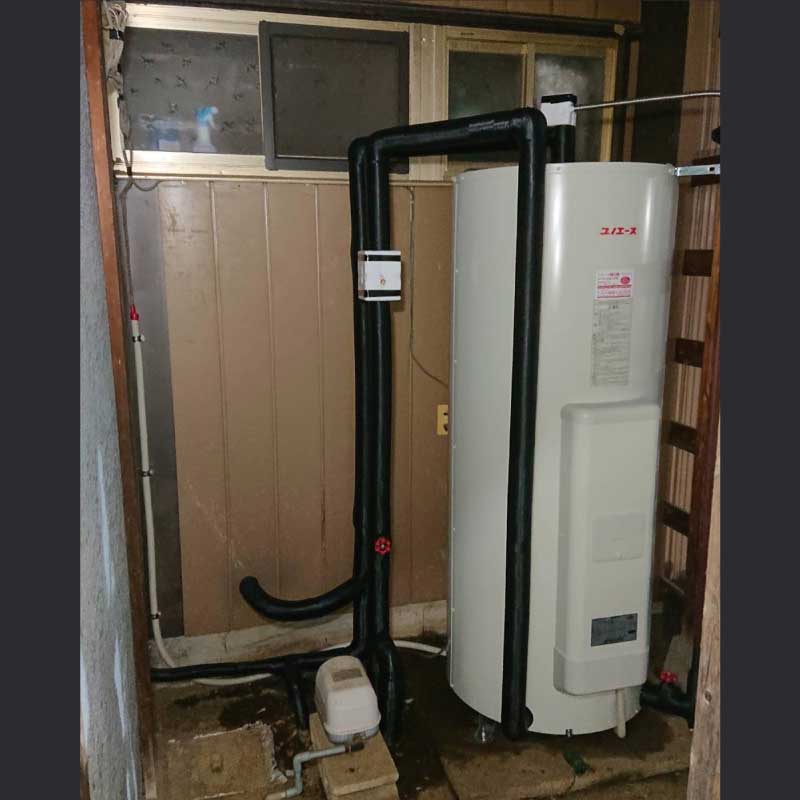 電気温水器交換工事01 2021.11.08
