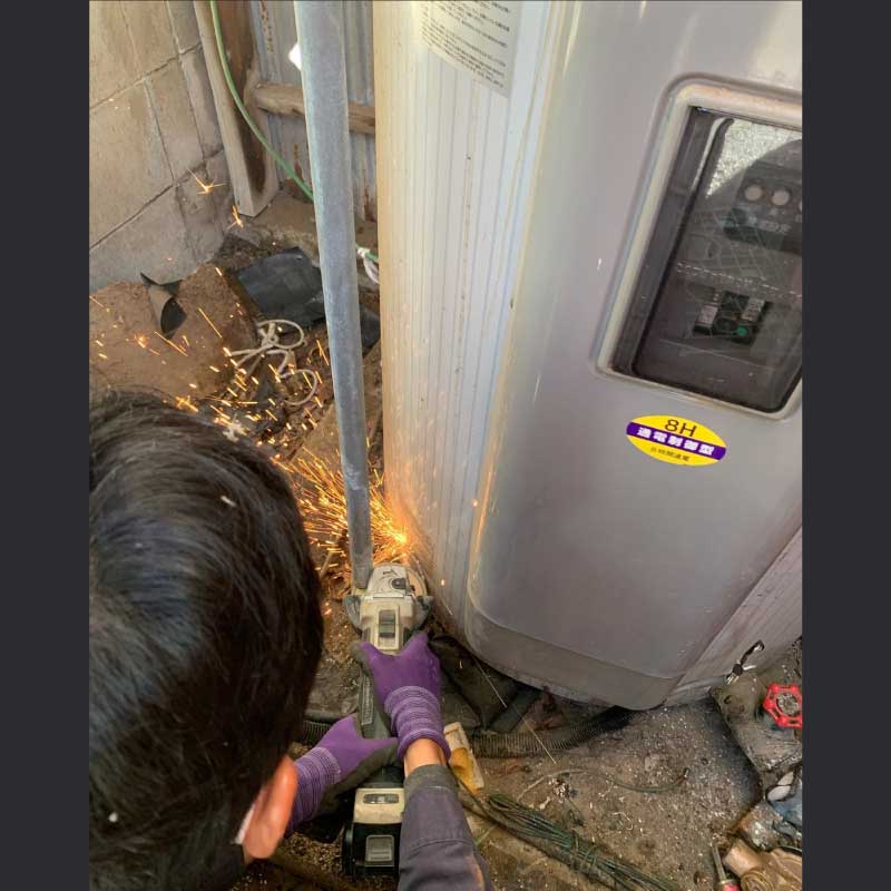 電気温水器交換工事05 2021.11.26