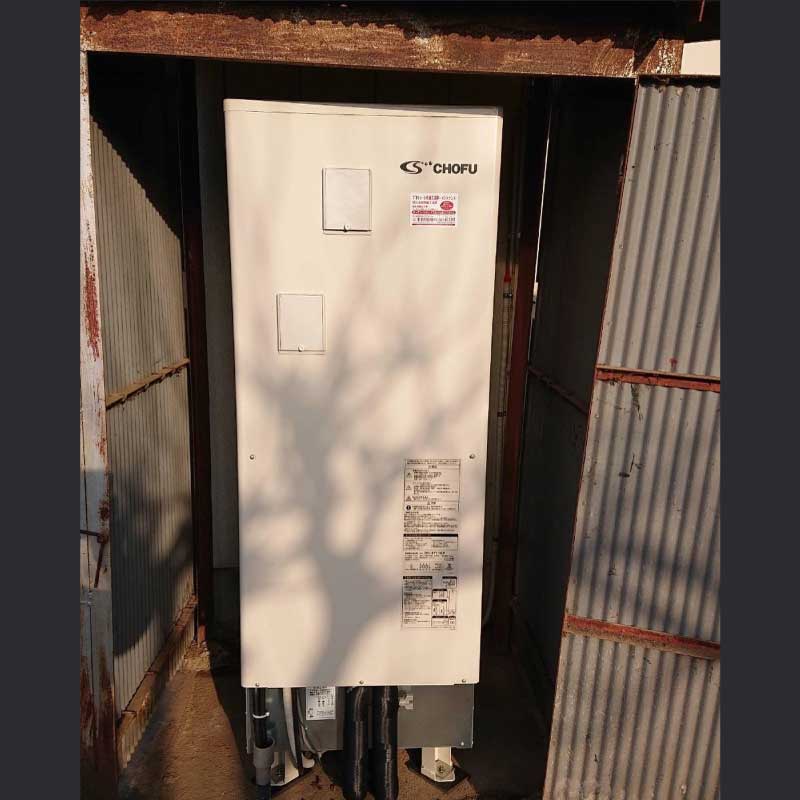 電気温水器交換工事の事例　2022.03.12