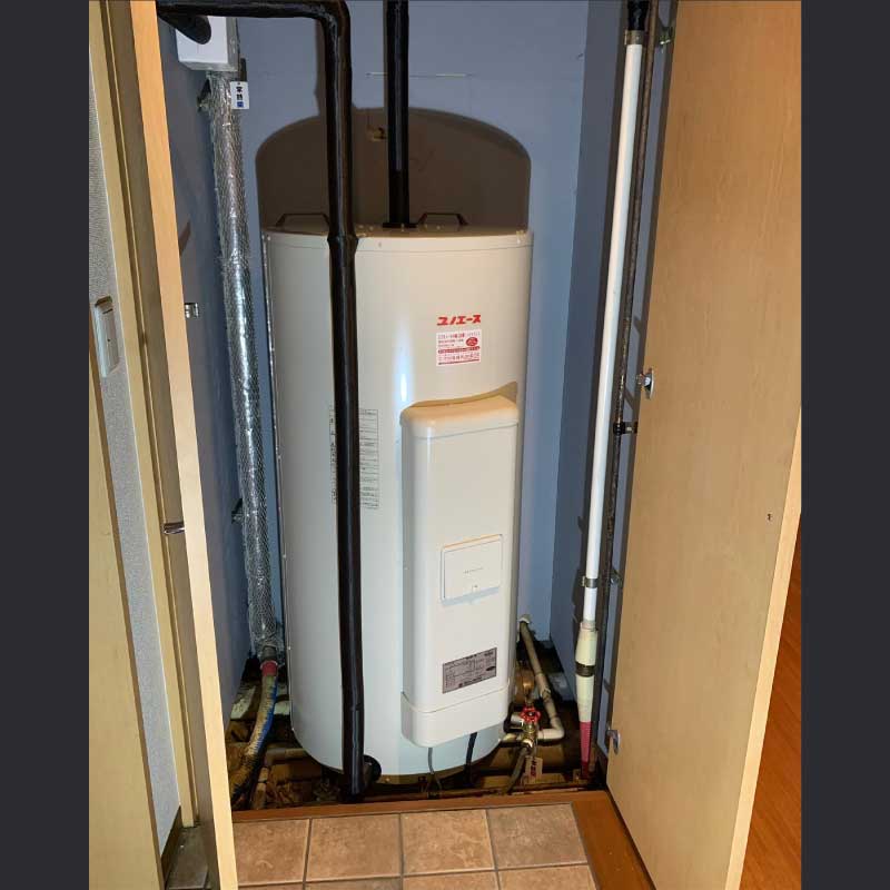 電気温水器交換工事の事例 2022.04.21