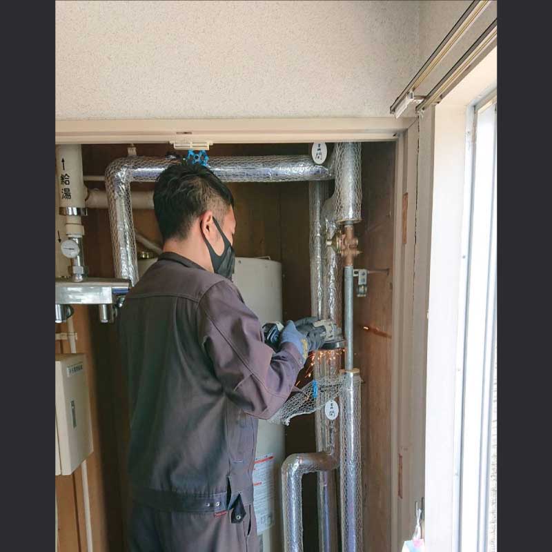 電気温水器交換工事の事例 2022.05.10