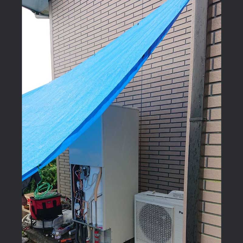 エコキュート交換工事の事例 2022.09.07