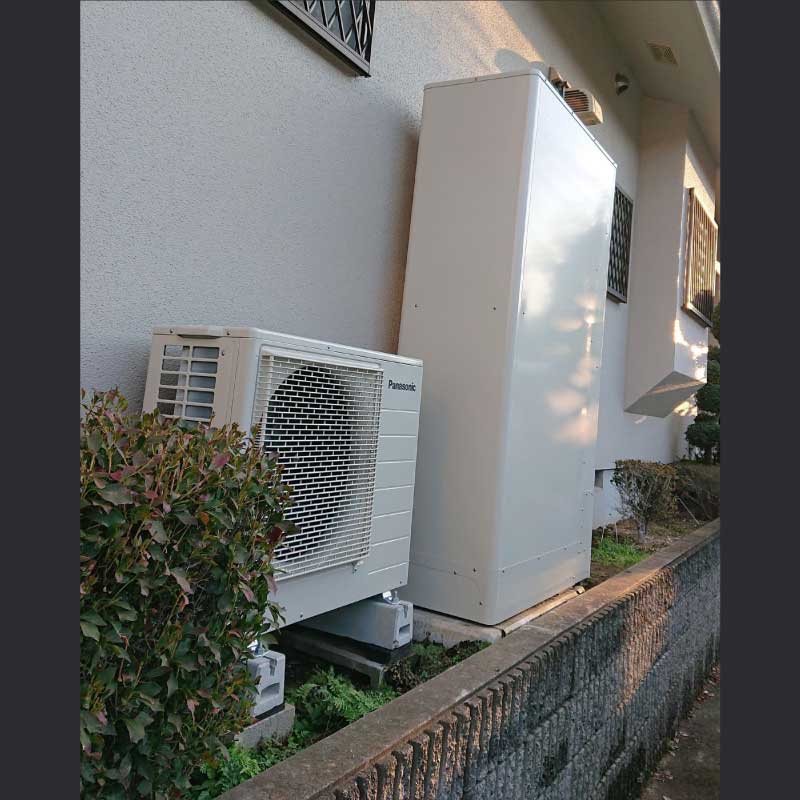 エコキュート交換工事の事例 2022.11.02