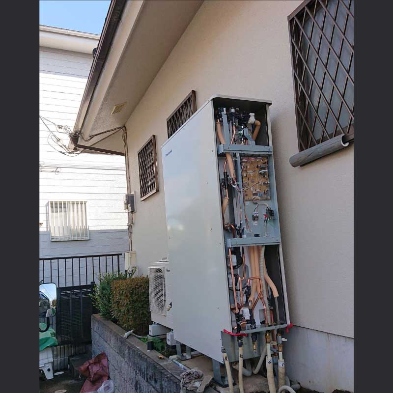 エコキュート交換工事の事例 2022.11.02
