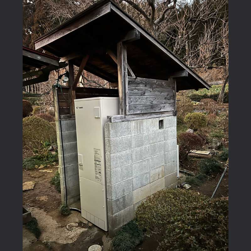 エコキュート交換工事の事例　2023.01.30