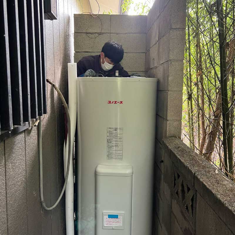 電気温水器交換工事の事例 2023.03.27