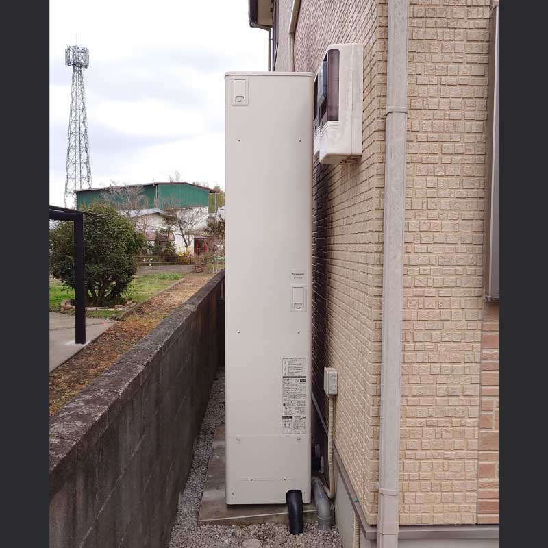 エコキュート交換工事の事例　2023.03.29
