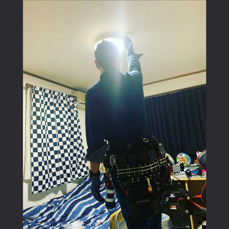 照明器具交換工事06　2021.10.17
