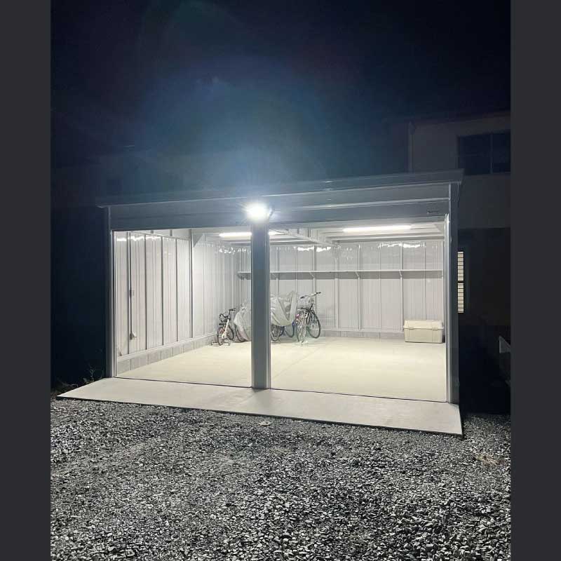 LED照明器具取付電気工事の事例 2022.09.24