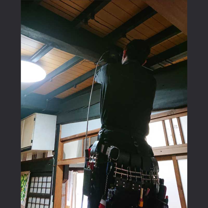 単3工事・LED照明器具工事の事例 2022.10.25